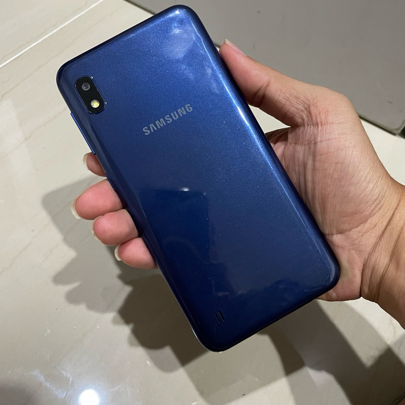 Samsung A10 มือสอง สีน้ำเงิน เครื่องไทย สภาพสวย แถมชุดชาร์จ
