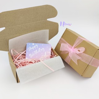 เซ็ตของขวัญ กล่องของขวัญผูกโบว์ เขียนการ์ดข้อความให้ฟรี