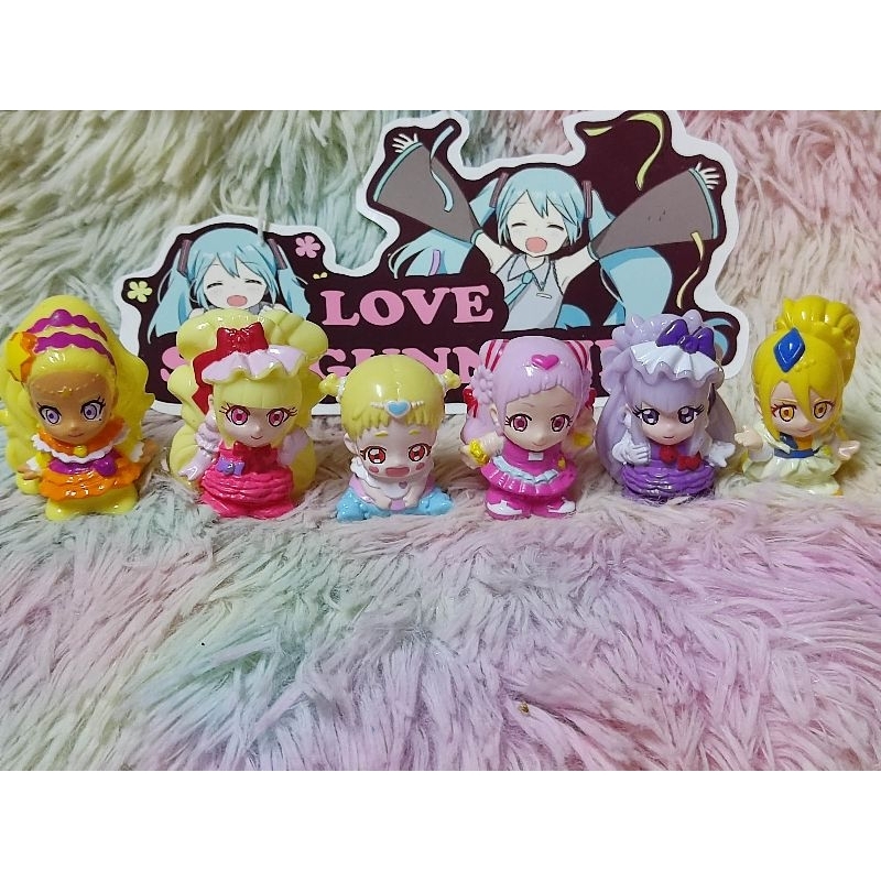 น่ารัก 🩷 Hugtto! Precure - Hugtan -  Precure Mini Sofubi figure ~Special ver. 🩷 Set โมเดล เรื่อง พรี