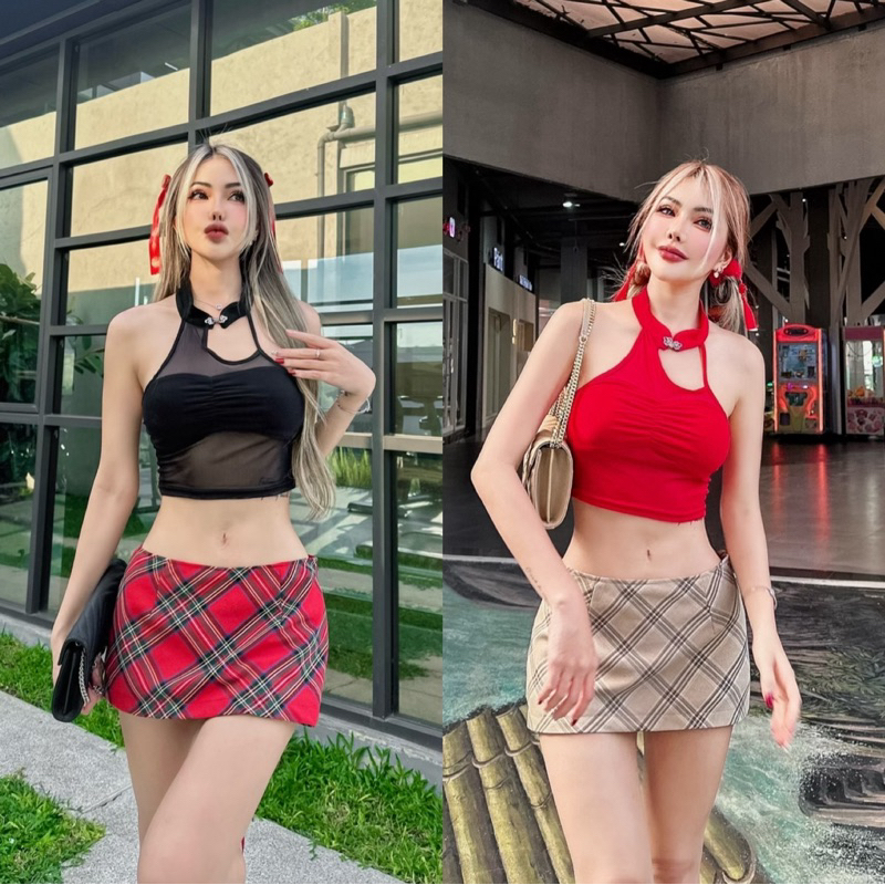 HH604 Cinny Mesh Top (390.-)