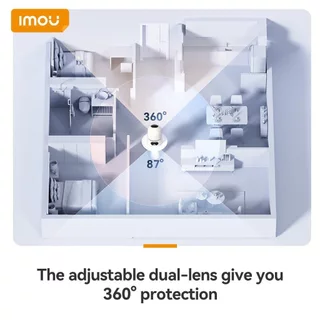 ⚡️กล้องวงจรปิดไร้สาย⚡️Dahua IMOU Ranger Dual 6MP (3MP+3MP) Indoor WiFi Dual-Lens Security Camera