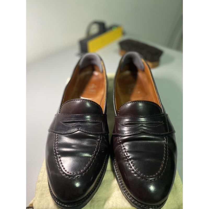 รองเท้า Alden full strap slip-on