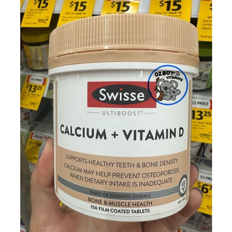Swisse Calcium + Vitamin D