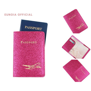 [พร้อมส่ง] กระเป๋าใส่พาสปอร์ต ซองใส่ Passport ลายกลิตเตอร์ชม…
