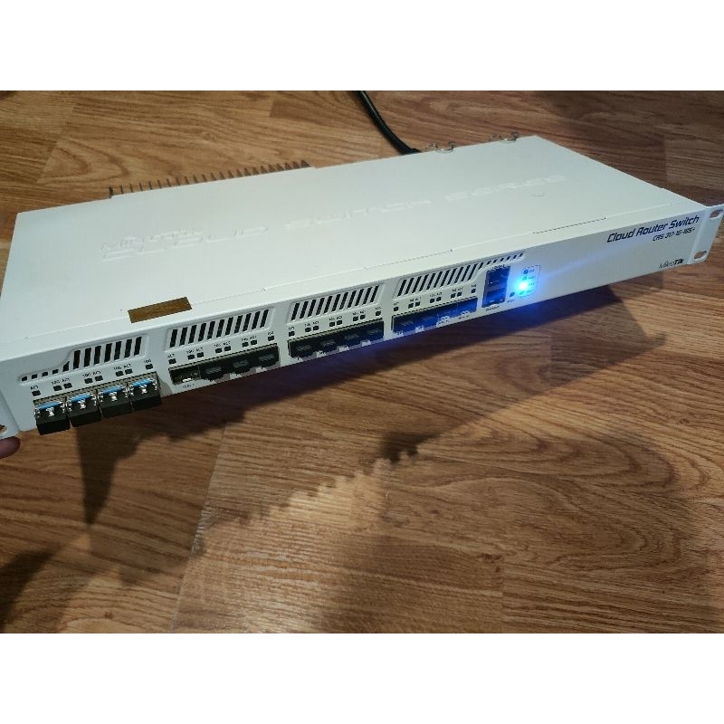Switch 10 gbps Mikrotik CRS317-1G-16S+RM 1U แถม SFP Fiber ZTE 10Gb