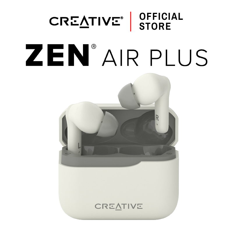 Creative Zen Air Plus หูฟังอินเอียร์แบบ True Wireless น้ำหนักเบา พร้อมด้วย Bluetooth® LE Audio