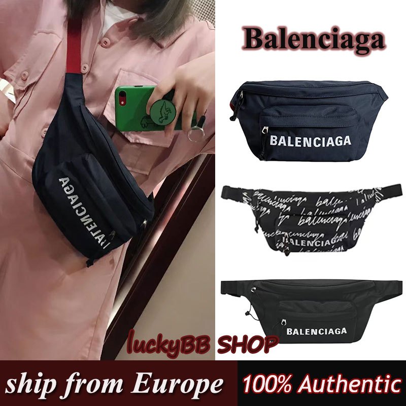Balenciaga Wheel กระเป๋าเอว กระเป๋าสะพายข้าง ของแท้100%