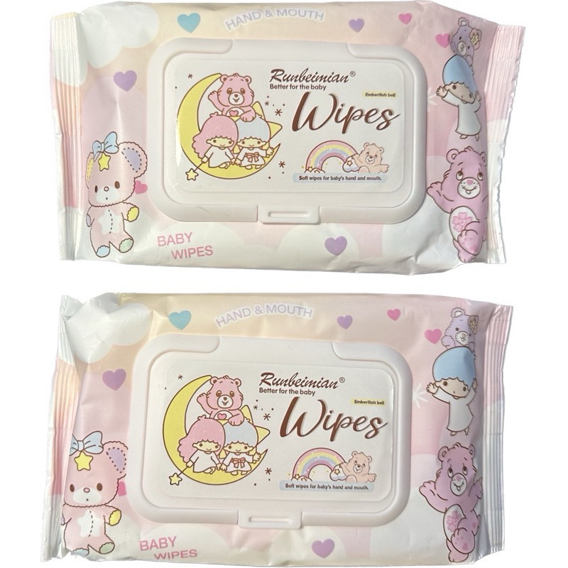 (สั่งในLiveลด50%)🔥 ทิชชู่เปียกเล็กลิตเติ้ลทวินสตาร์ ลายน่ารัก ทิชชู่เด็ก Baby เหมาะกับเด็ก อ่อนโยน ไม่มีแอลกอฮอล์ - รูปที่ 4