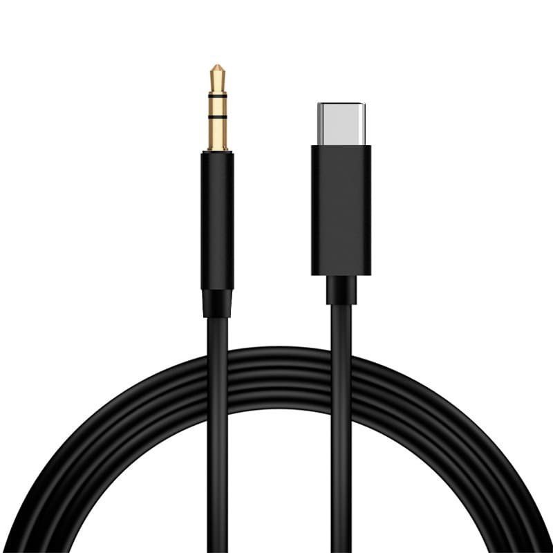 สายแปลง  Type-C to 3.5mm. 1m สายต่อลำโพงรถ ลำโพงบ้าน พร้อมส่ง