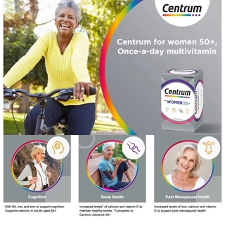 เซนทรัม Centrum Advance Multivitamin for Men/Women วิตามินรวม ผู้ใหญ่/ผู้หญิง/ผู้ชาย