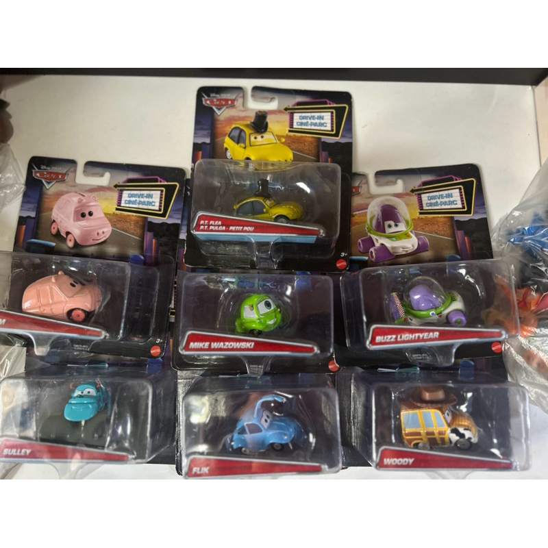 รถเหล็ก Disney Pixar Mini Cars Toy Story Woody Buzz monster inc