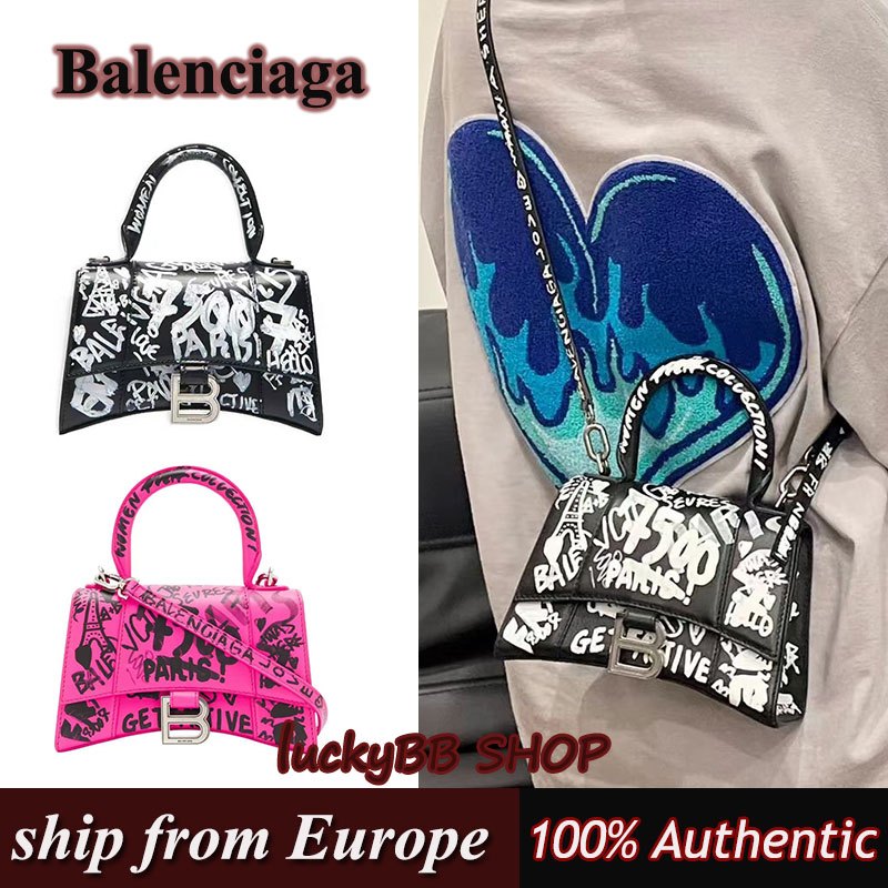 Balenciaga กระเป๋าถือ กระเป๋าไหล่ข้ามตัว ของแท้100%