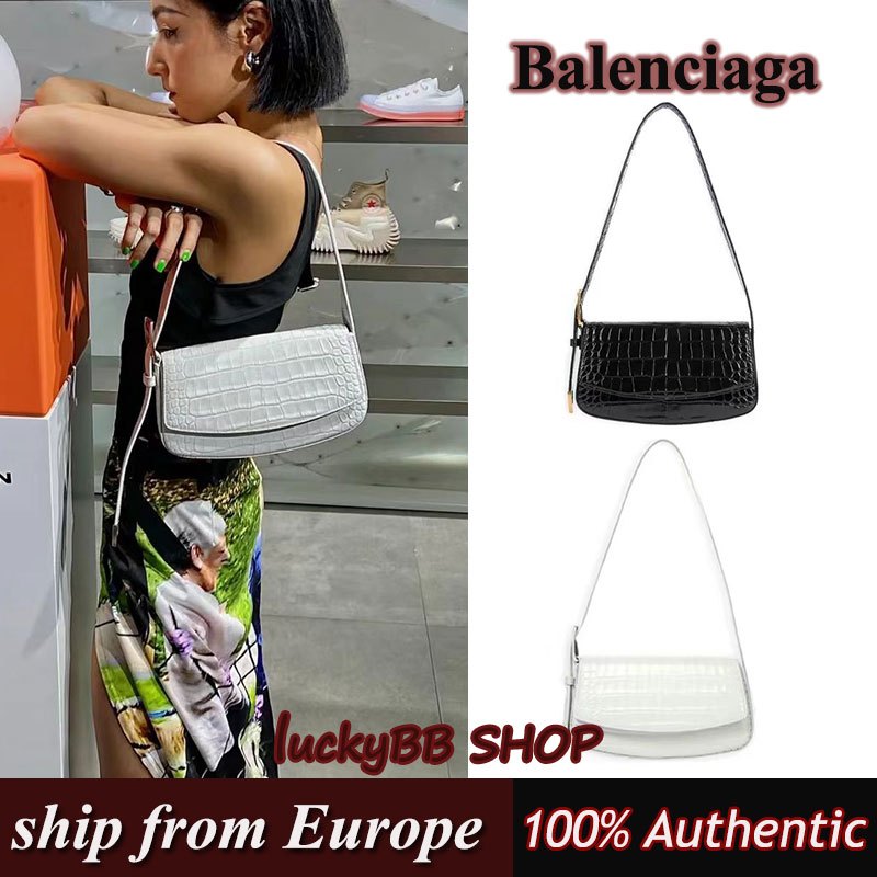 Balenciaga Ghost bag กระเป๋าสะพายข้าง กระเป๋าใต้แขน ของแท้100%