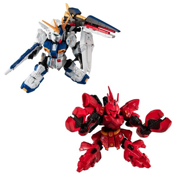 Bandai Mobility Joint Gundam RX-93ff Nu Gundam & MSN-04FF Sazabi Set 4549660959298 (Figure)