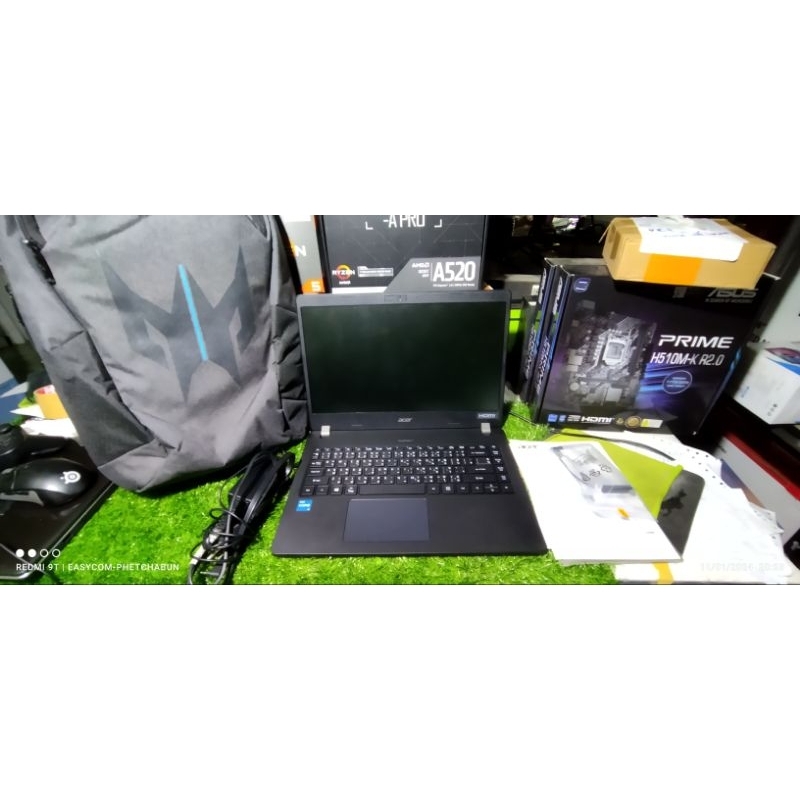 Notebook มือสอง สภาพดีมากAcer travelmate P214-53-37AP