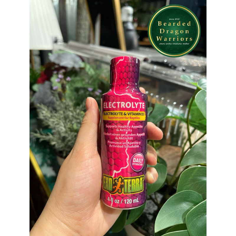 📍ส่งด่วน วิตามินน้ำ Elextrolyte เสริมแร่ธาตุให้สัตว์เลื้อยคลาน ช่วยลดการขาดน้ำ