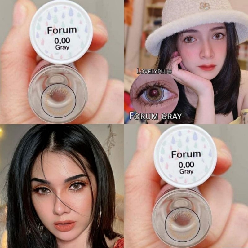 บิ๊กอาย Dream สีเทา-สีน้ำตาลตาโตลายขายดี แถมตลับทุกคู่จ้า