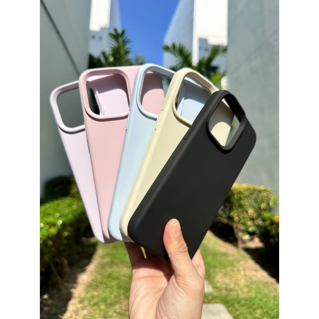 (มี15) พร้อมส่ง 8โทนสี 🦋R1839 เคสซิลิโคน+แม่เหล็ก Premium Case เคสกันกระแทก เคสไอโฟน สำหรับ i12-15Promax