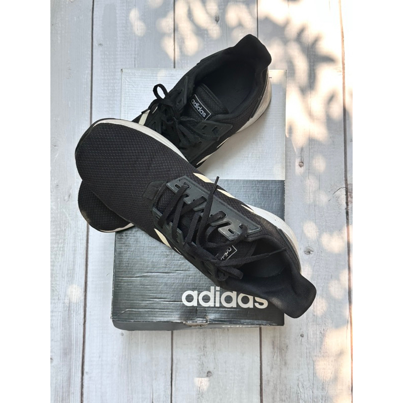 adidas Duramo9 รองเท้าแท้เมือสอง สีดำ สภาพดีครบกล่องตรงรุ่น (ยาวภายใน28.5ซ.ม)