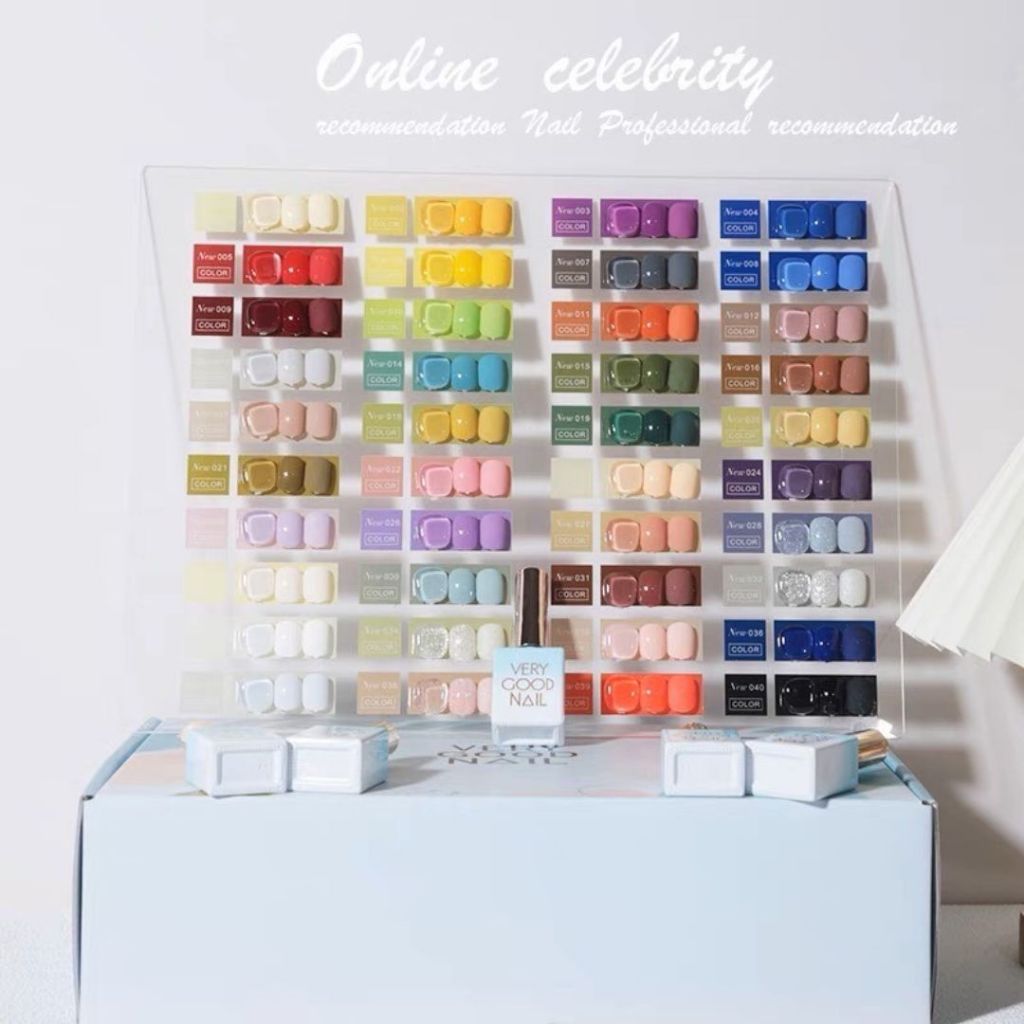 ชุดสีเปิดร้าน Very good 40สี  สีเจล ยาทาเล็บ เล็บเจล