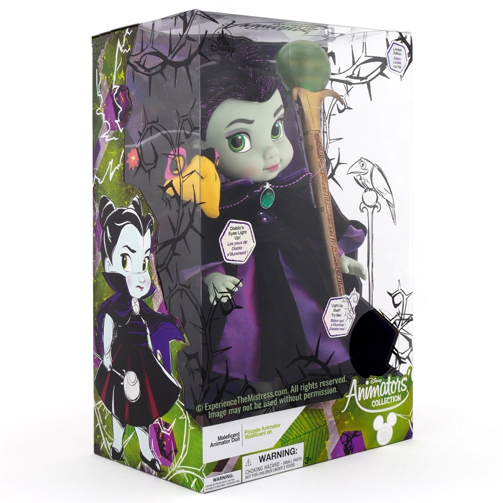 พร้อมส่ง 1 ใน 700 ตัว ตุ๊กตา Disney D23 Expo 2019 Maleficent Animator Doll Limited of 700 New with Box