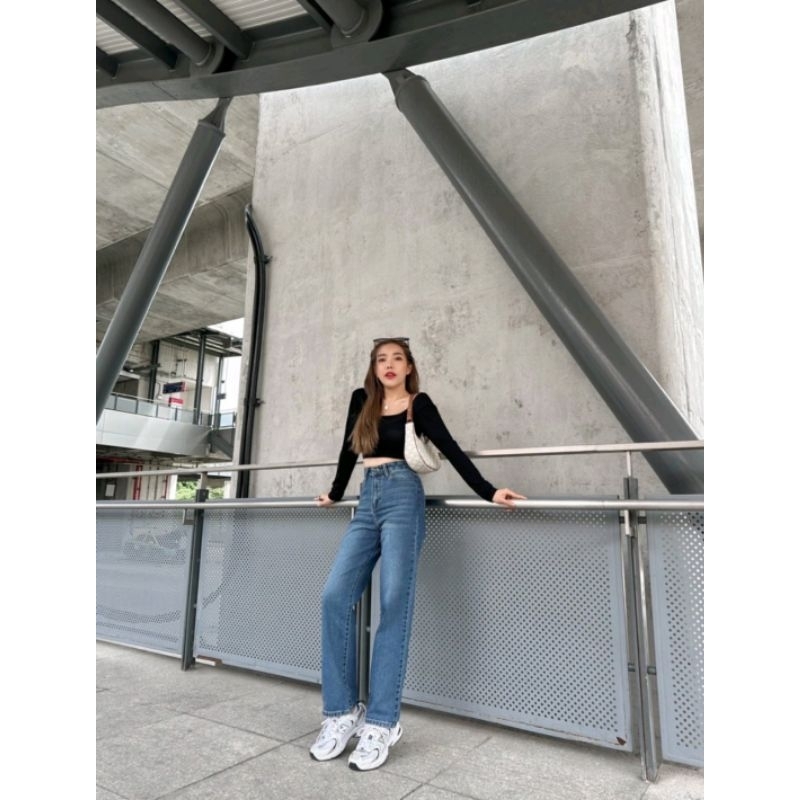 ส่งต่อยีนส์พี่หมวย Saran jeans size M