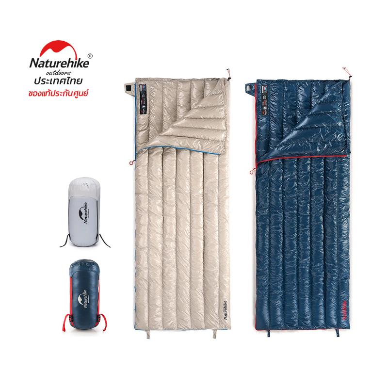 Naturehike Thailand ถุงนอนขนเป็ด CW280 CWM400 Ultralight Duck Down Sleeping Bag