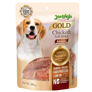 [ โปรโมชั่นแถมหมดสิ้นเดือนมิถุนายนนะคะ ] JerHigh Gold Premium DogSnacks 200-325g(K-sy)