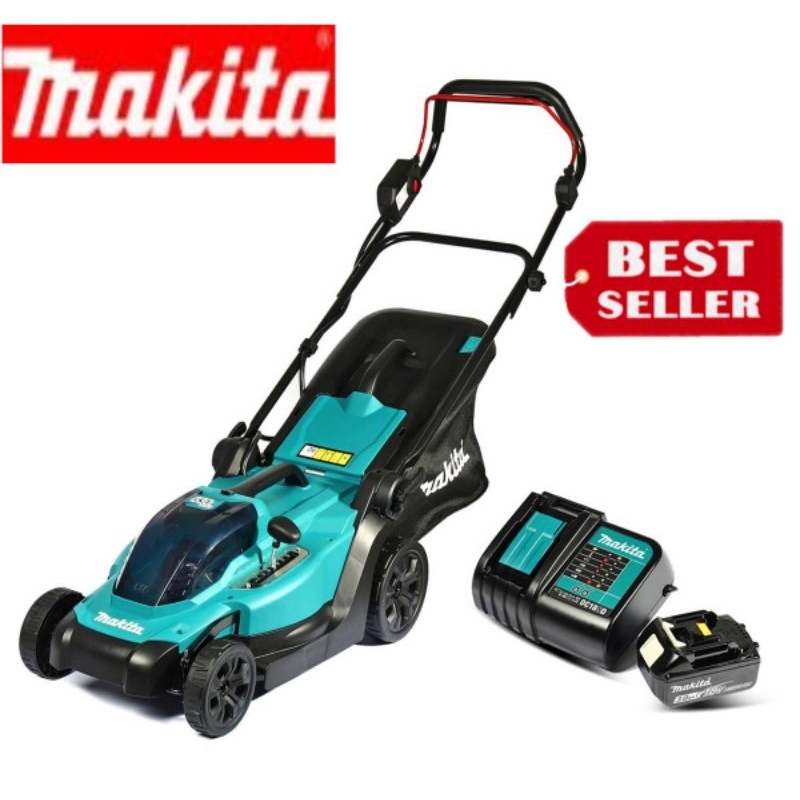 MAKITA รุ่น DLM330SF รถเข็นตัดหญ้าไร้สาย 18 โวลต์ ของแท้100%