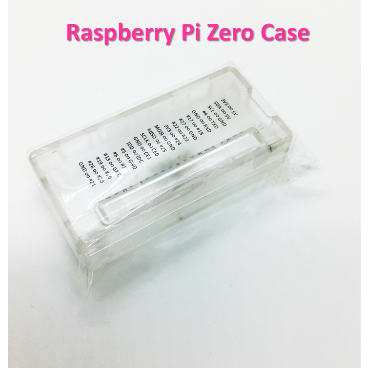 Transparent  Raspberry Pi Zero/Zero WH ABS Case