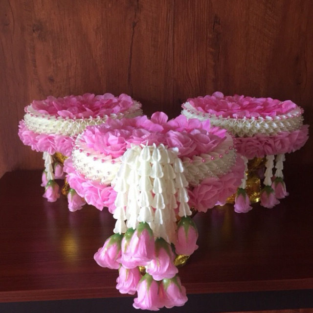 พานขันหมาก พานดอกไม้