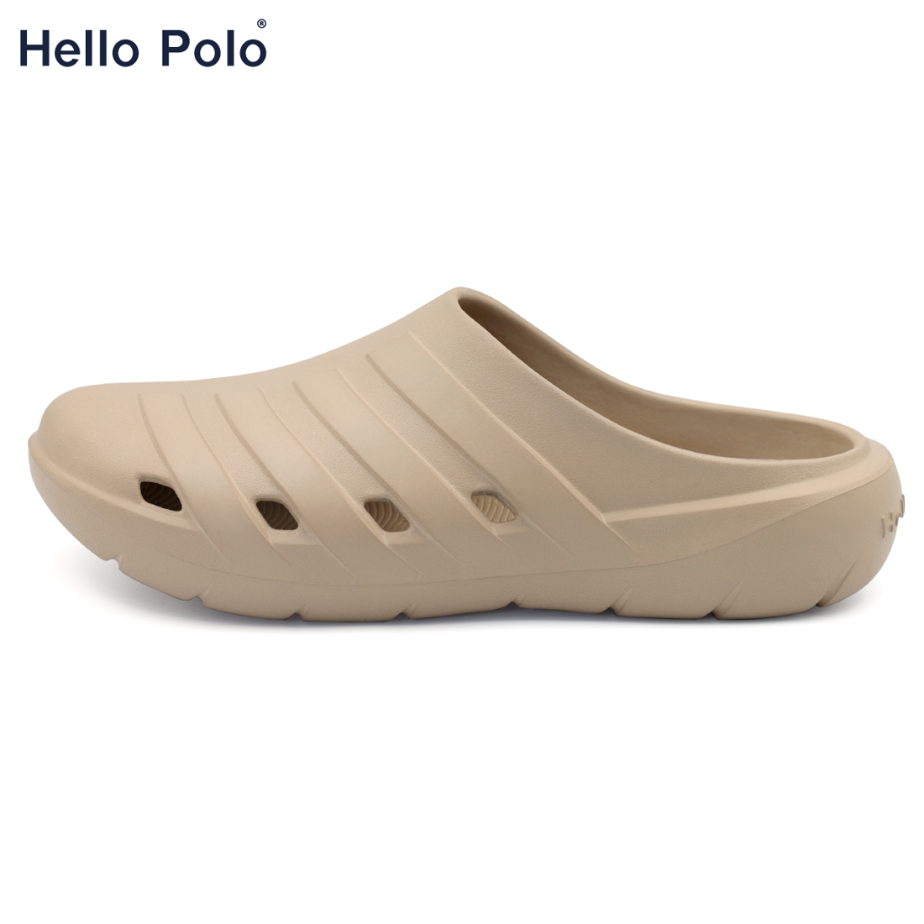 Hello Polo รองเท้าแตะแบบสวม unisex รุ่น HP8019 แฟชั่น พื้นนิ่ม กันน้ำ วัสดุ EVA