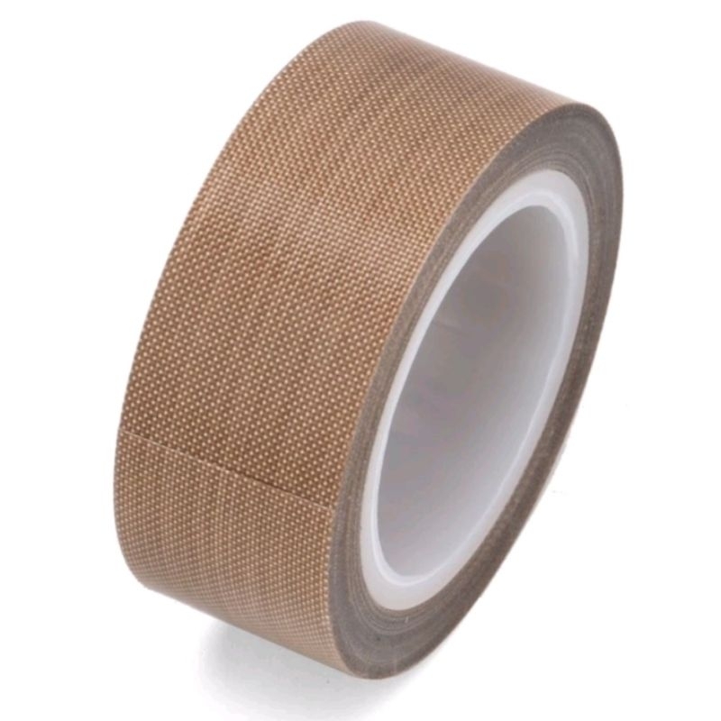 เทปผ้าความร้อนเคลือบ PTFE เทปเทฟลอนอุณหภูมิสูงเทปฉนวนไฟฟ้าสำหรับเครื่องซีลสูญญากาศ
