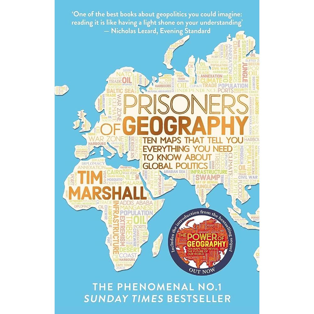 PRISONERS OF GEOGRAPHY: TEN MAPS THAT TELL YOU EVERYTHING 9781783962433