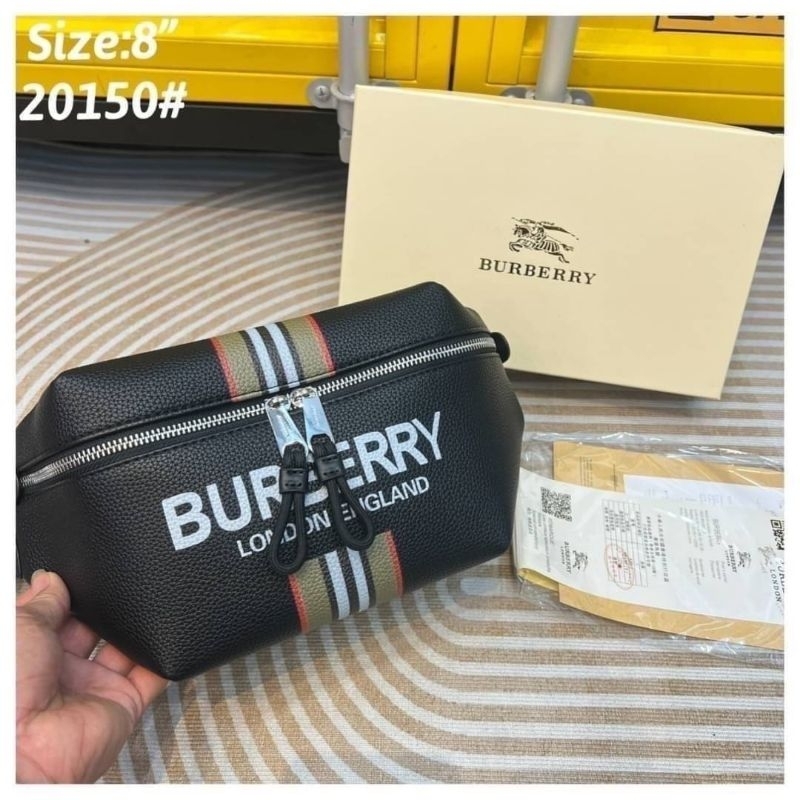 เช็คของก่อนกดสั่ง FREE BOX กระเป๋าคาดอก BURBERRY