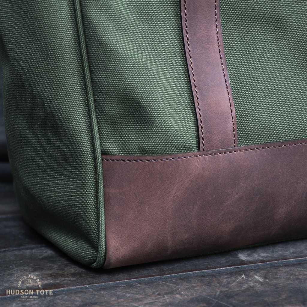 Simple&Raw - Bk505 HudsonTote (Green)