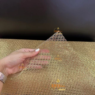 ผ้าห่อสินสอด สีทอง พร้อมโบว์สีทอง