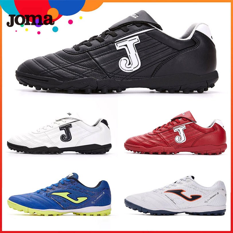 Joma  รองเท้าฟุตบอลคุณภาพสูงสำหรับผู้ชาย/ผู้หญิง รองเท้าฟุตซอล รองเท้ากีฬาฟุตบอลกันลื่นกลางแจ้ง