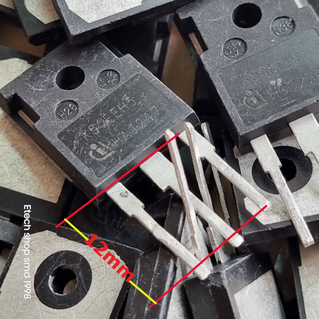 k50EEH5 IGBTตู้เชื่อมอินเวอร์เตอร์(ขายาว12mm) นำเข้าของถอดมือสอง50A 650V IGBT ความถี่สูงสำหรับสวิทชิ