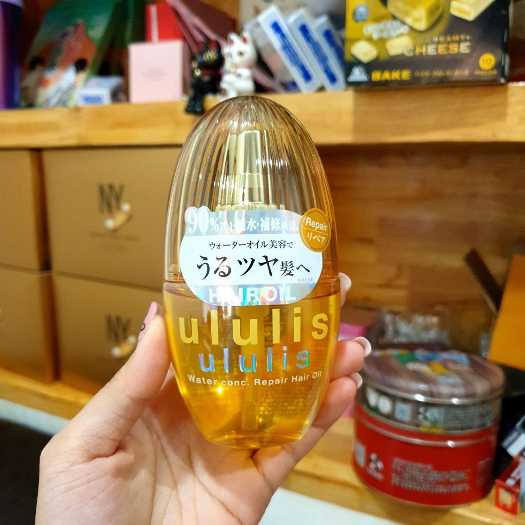 ⭐ของแท้จากญี่ปุ่น⭐ ออยบำรุงผม Ululis 100 ml. ออยล์ water based oil