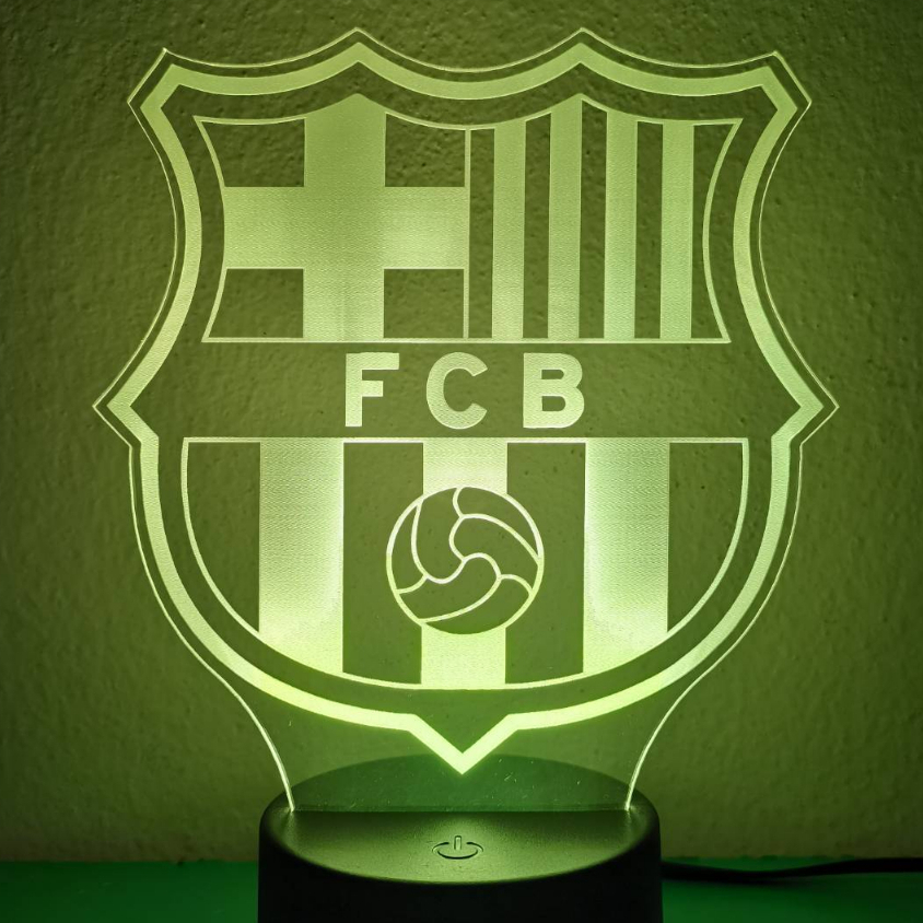 โคมไฟบาร์เซโลนา Barcelona ไฟ LED เปลี่ยนได้ 7 สี [ของขวัญปีใหม่]