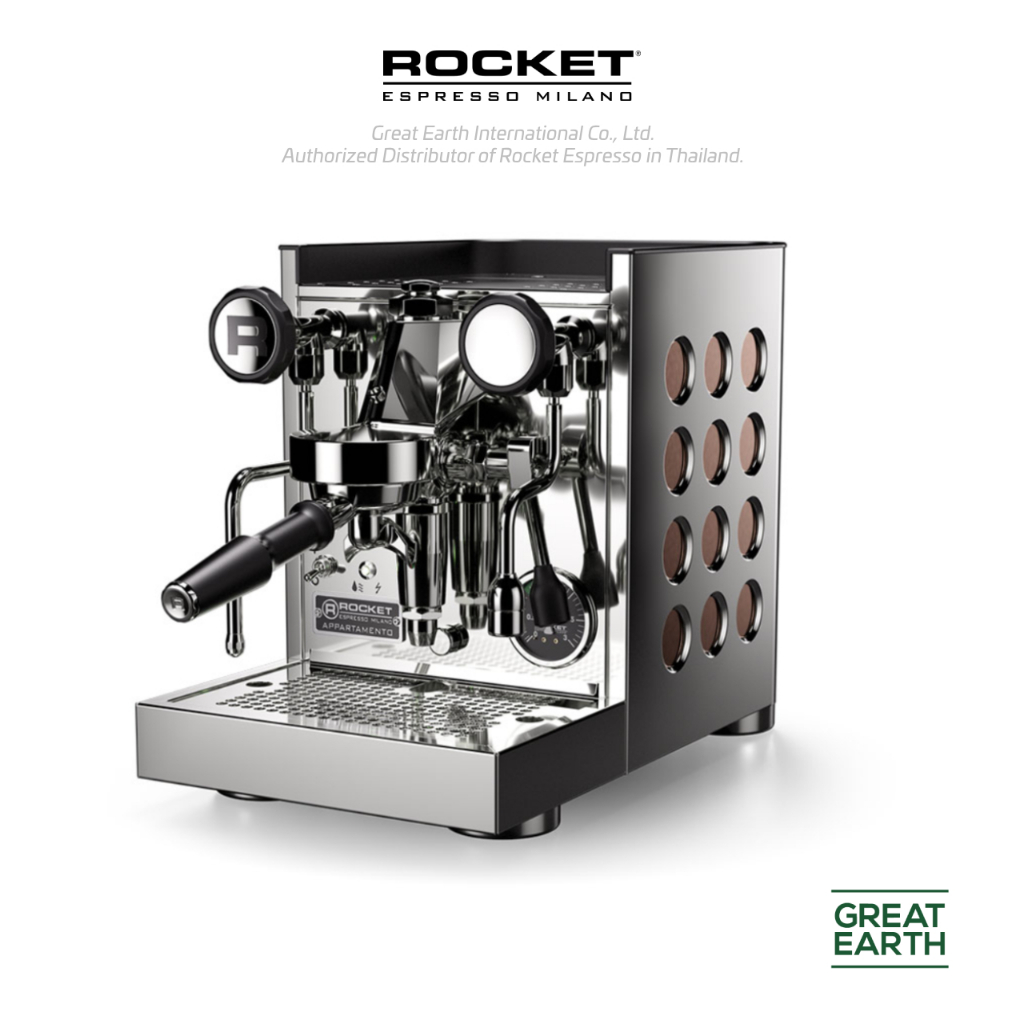 Rocket Espresso Appartamento TCA (Chrome Copper) เครื่องชงกาแฟ Rocket Espresso รุ่น Appartamento TCA