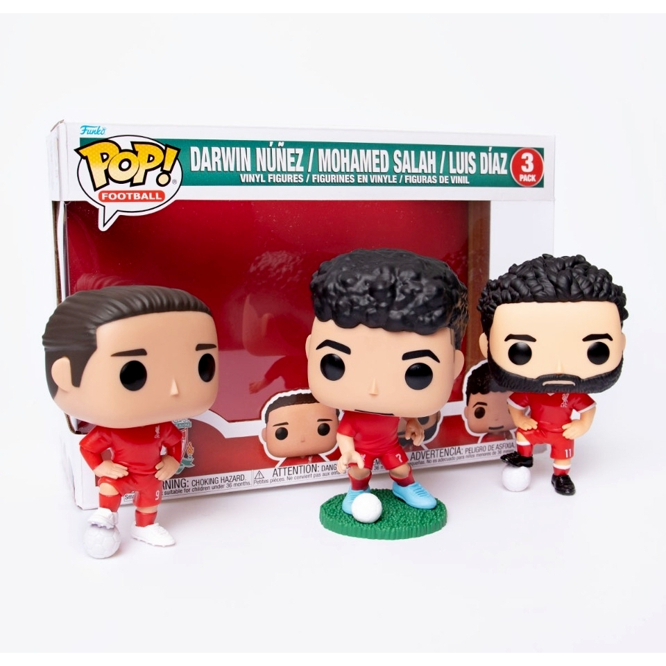 เซ็ตโมเดล Funko Pop 3 ประสาน Nunez, Salah, Diaz