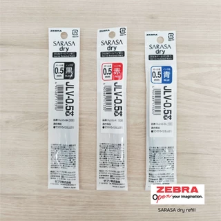 Zebra refill ไส้ปากกาเจล Sarasa dry เป็นปากกาเจลที่มีคุณสมบัติน้ำหมึกแห้งไว