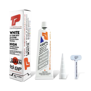 กาวทาปะเก็นแท้ 100% (สีขาว) Top Performance กาวขาว (100g) กาวประเก็นแบบซิลิโคน Hi-Temp RTV Silicone Gasket (White)