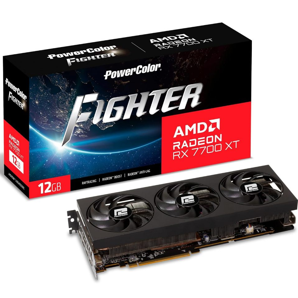 POWER COLOR RX7700XT FIGHTER 12GB GDDR6