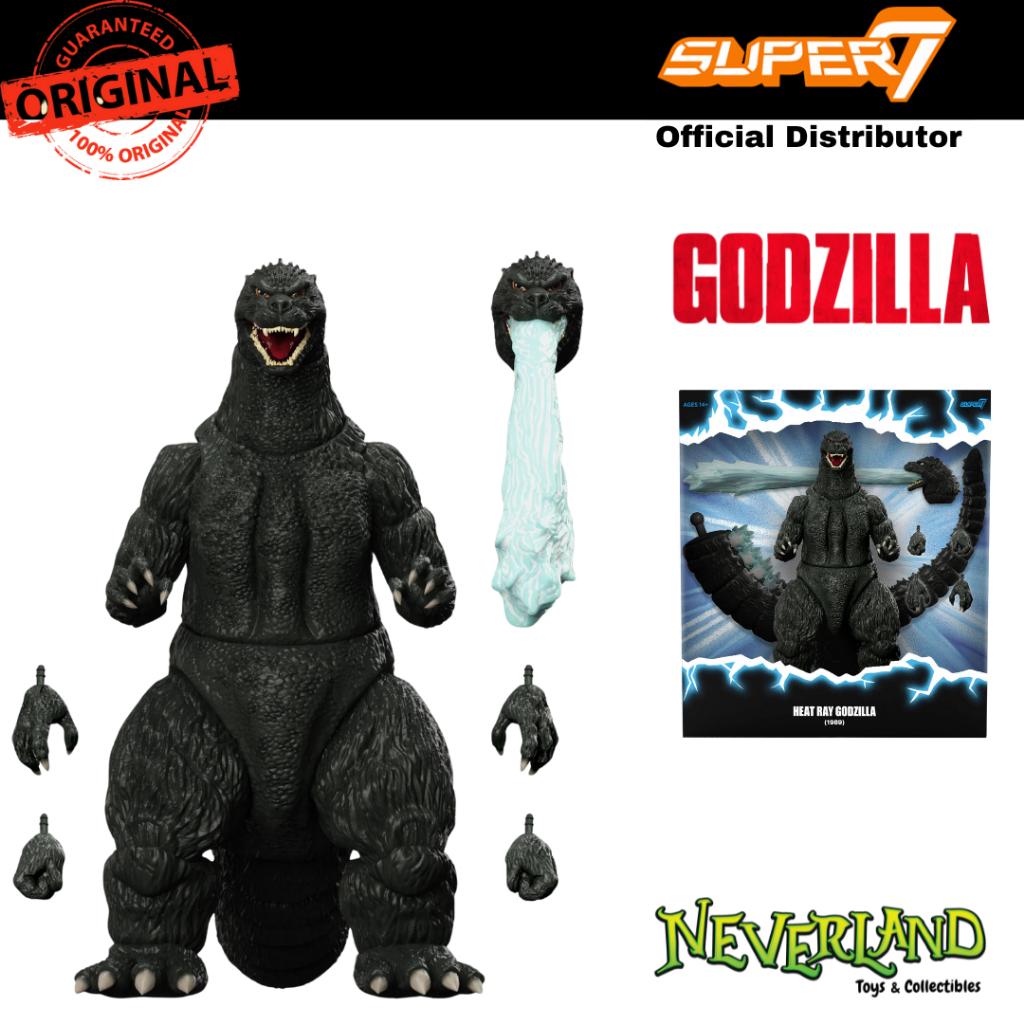 Super7 Toho Godzilla Heat Ray Godzilla (1989) Ultimates Figure