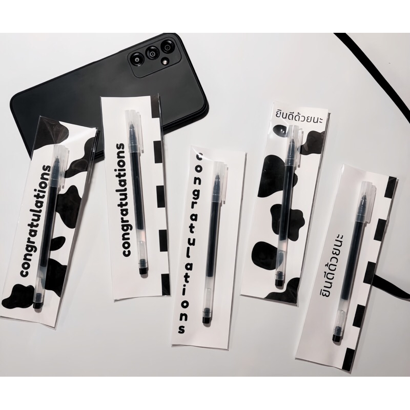 ของขวัญปัจฉิม ปากกาพร้อมแพ็คเกจ(โทนสีดำ) ของขวัญวันเรียนจบ ของที่ระลึก ของขวัญปัจฉิมราคาถูก ของขวัญรับปริญญา