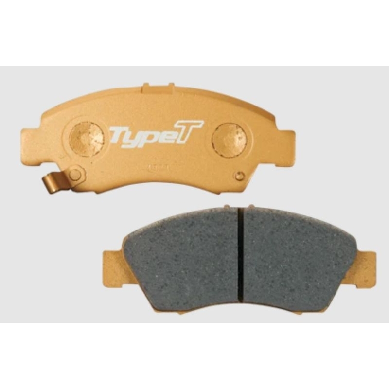 MUGEN ผ้าเบรค หน้าสำหรับ HONDA FIT JAZZ GK3 GK4 GK5 GK6 GP5 GP6