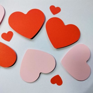 (♥️ 100 ใบ💌)กระดาษรูปหัวใจ หัวใจกระดาษ♥️ การ์ดหัวใจ การ์ดรูป…